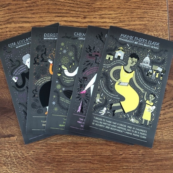 Women in Science by: Rachel Ignotofsky postcard set #6 - Picture 1 of 6